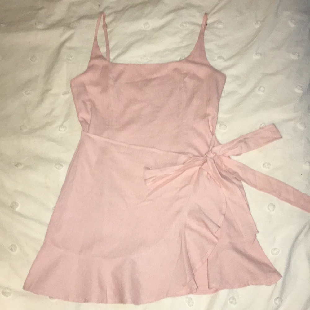 Princess Polly side tie mini dress